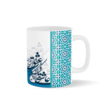 Persian Ceramic Coffee Mug – Model Turquoise