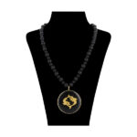 Collier en Laiton Persan Artistique Symbole Esfand