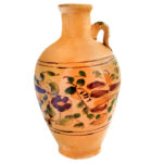 Decorative Pottery Jug – Handcrafted by Iranian Artist Model Flower