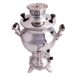 Machine à thé samovar à gaz persan design traditionnel finition lisse 6 litres