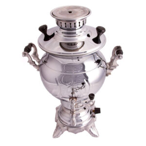 Machine à thé samovar à gaz persan design traditionnel finition lisse 6 litres