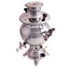 Machine à thé samovar à gaz persan design traditionnel finition lisse 6 litres