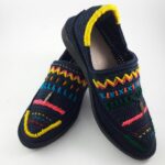 Chaussures Giveh – Chaussures traditionnelles perses respirantes faites à la main Modèle Rayé