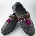 Chaussures Giveh – Chaussures traditionnelles perses respirantes faites à la main Modèle à Franges