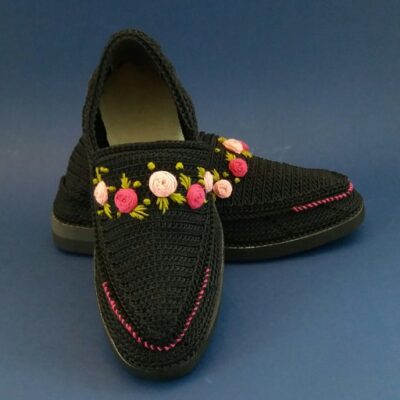 Chaussures Giveh – Chaussures traditionnelles perses respirantes faites à la main Modèle Shokofeh