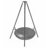 Trépied de Cuisine de Feu de Camp avec Chaudron – Durable et Polyvalent