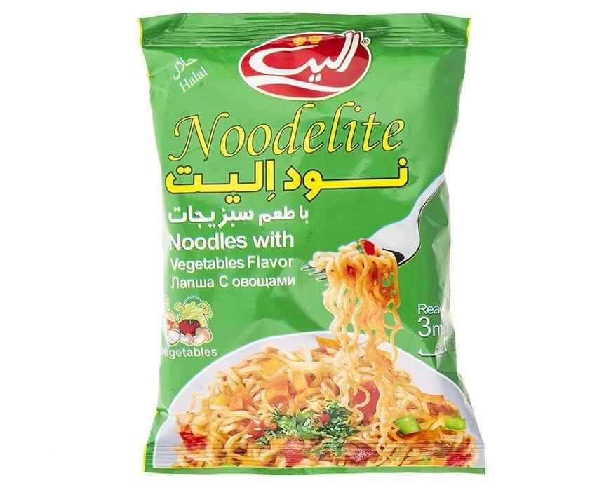 Nouilles instantanées – Elite Indomie – Saveur légumes, paquet de 20