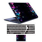 Autocollants pour ordinateur portable et clavier modèle Papillon