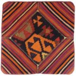 Housse de Coussin Kilim Persan – G784 Tissé à la Main (Lot de 2)