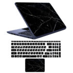 Autocollants pour ordinateur portable et clavier modèle Galaxy