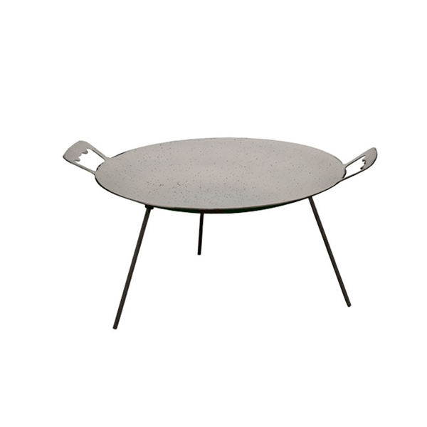 Saj Bread Maker & Cooking Pan Tawa 30 cm avec Trépied