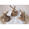 Ensemble de 3 figurines décoratives de danseurs Sama