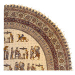 Nappe Persane : Impressions Traditionnelles Kalamkari d’Isfahan Takht-e Jamshid