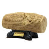 Figurine historique du cylindre des droits de l'homme de Cyrus le Grand