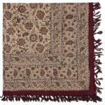 Nappe Persane : Impressions Traditionnelles Kalamkari d’Isfahan Atrian