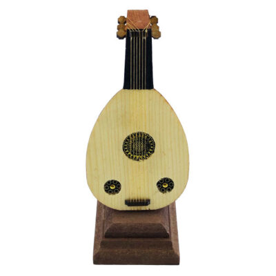 Maquette à monter : Réplique d’instrument Oud persan