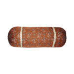 Traversin Cylindrique Traditionnel Persan avec Tissu Élégant Termeh (x2)