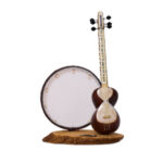 Maquette à monter : Ensemble d’instruments Tar et Daf persans