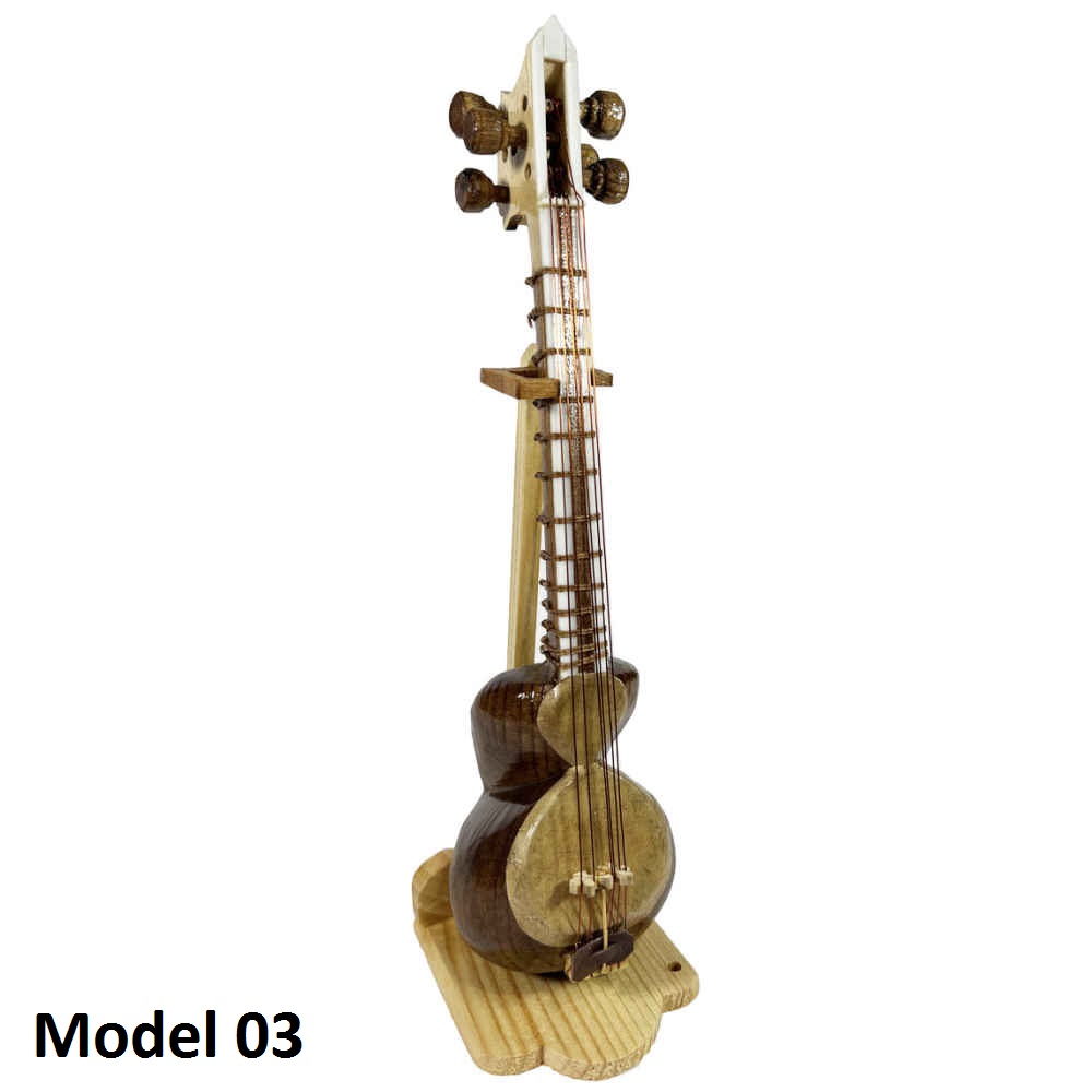 Maquette à monter : Réplique d’instrument Tar persan