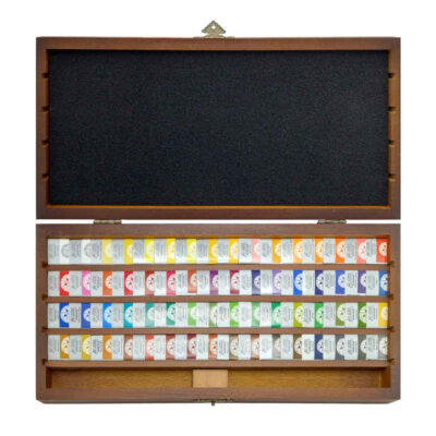 Coffret en bois de 48 aquarelles Afra