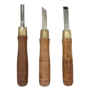 Ensemble de ciseaux à bois pour sculpture – Modèle HW08