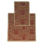 Tapis de prière de voyage pour musulman taille poche et portable Marron