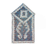 Tapis de prière en Termeh persan de luxe, Sajada traditionnel islamique