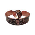 Ensemble de Bague et Bracelet en Cuivre Perse Modèle Achéménide