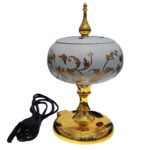 Brûleur électrique de Bakhoor et Esfand – Doré
