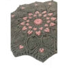 Tapis de sol macramé bohème tissé à la main – Design Jina