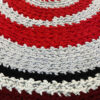 Tapis de sol macramé bohème tissé à la main – Motif Teriko