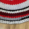 Tapis de sol macramé bohème tissé à la main – Motif Teriko