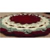 Tapis de sol macramé bohème tissé à la main – Design classique