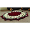 Tapis de sol macramé bohème tissé à la main – Design classique