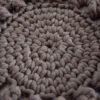 Handwoven Boho Macrame Floor Rug – Sun Design
