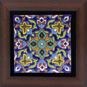 Carreau persan décoratif encadré – Traditionnel