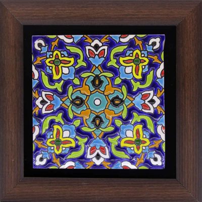 Carreau persan décoratif encadré – Traditionnel