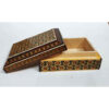 Handcrafted Wooden Jewelry Box with Persian Khatam Design - Chehel Sotoon