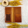 Portefeuille en cuir persan avec design Hich