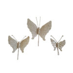 Papillons en argent filigrané persan modèle Malilehkari