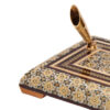 Porte-stylo en bois persan fait main pour bureau - Art Khatamkari Élégance, Markland