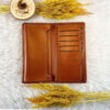 Portefeuille en cuir persan avec design God