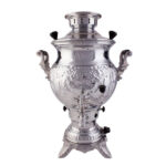 Machine à thé samovar à gaz persan design traditionnel 6 litres