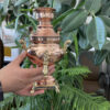 Samovar en cuivre persan, théière décorative à charbon 1 litre