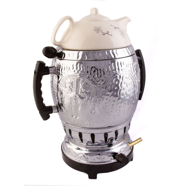 Machine à thé samovar à gaz avec théière 6 litres