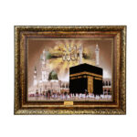Tapis mural islamique Kaaba modèle Allah