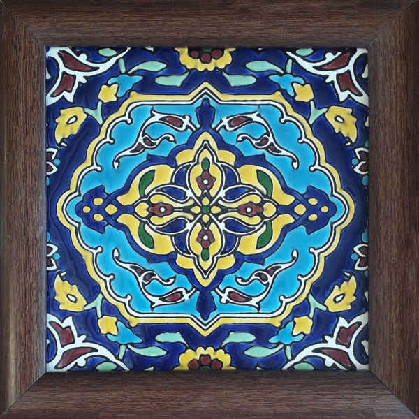 Carreau persan décoratif encadré - Hooz