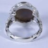 Bague en argent Sulemani Hakik persane pour homme Œil