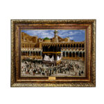 Tapis mural islamique Kaaba modèle Ancien