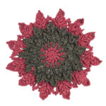 Nappe Crochette Ronde Tricotée à la Main